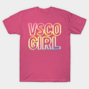 VSCO Girl ∆ Typography Gift T-Shirt